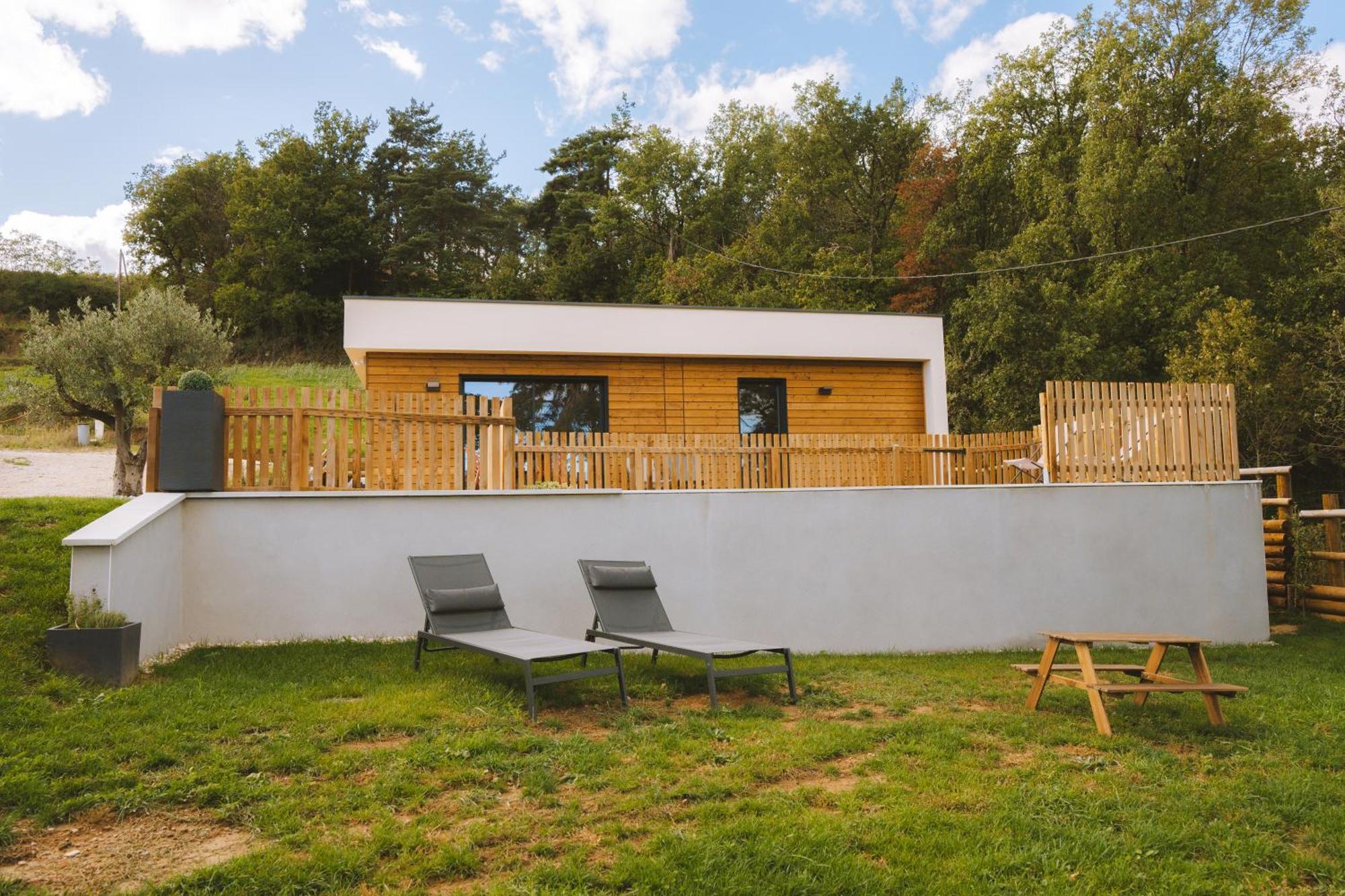 La Booa - Ecolodge En Ardeche - Piscine Privee - Ecolodgite Ozon  Extérieur photo