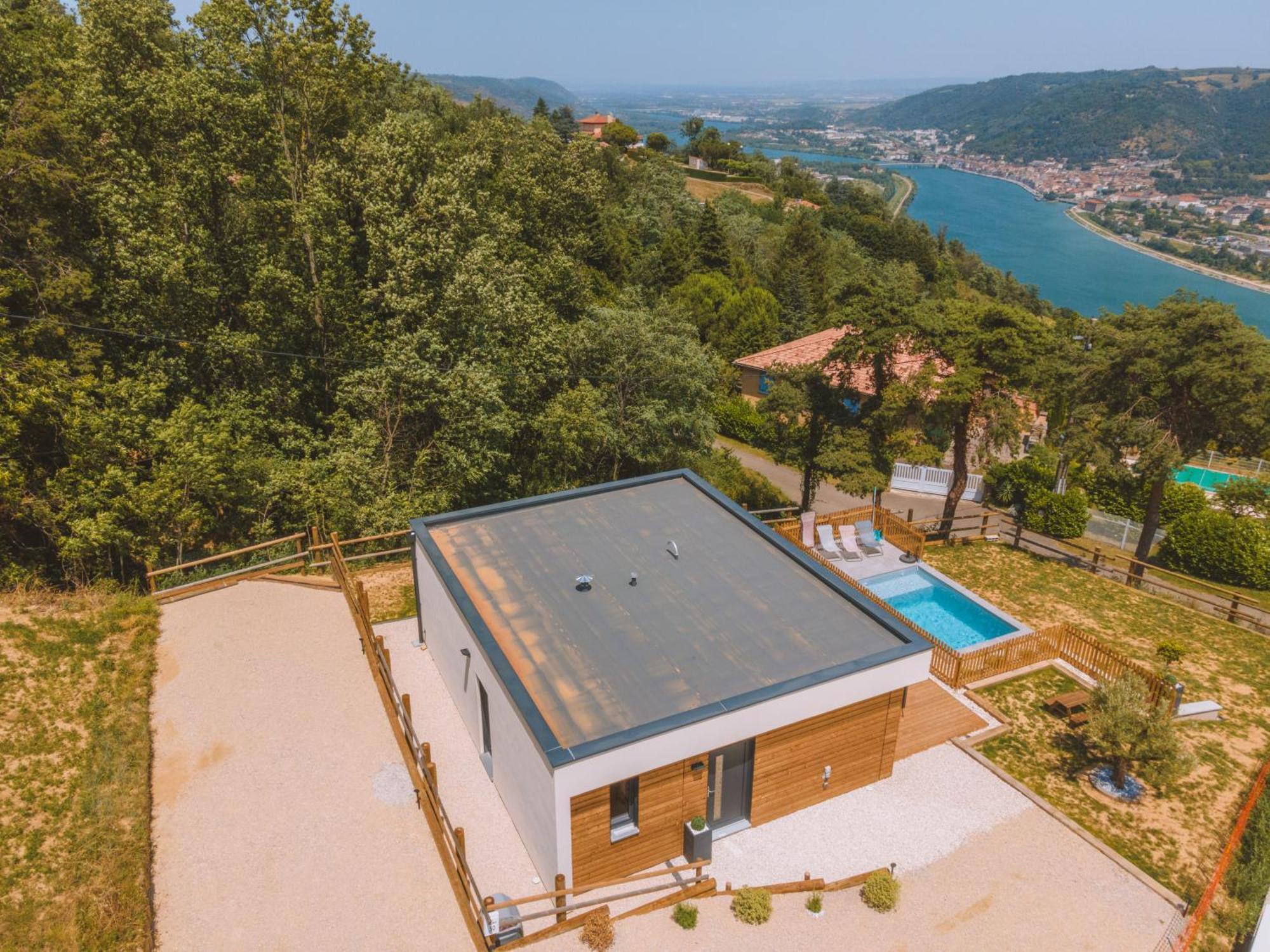 La Booa - Ecolodge En Ardeche - Piscine Privee - Ecolodgite Ozon  Extérieur photo